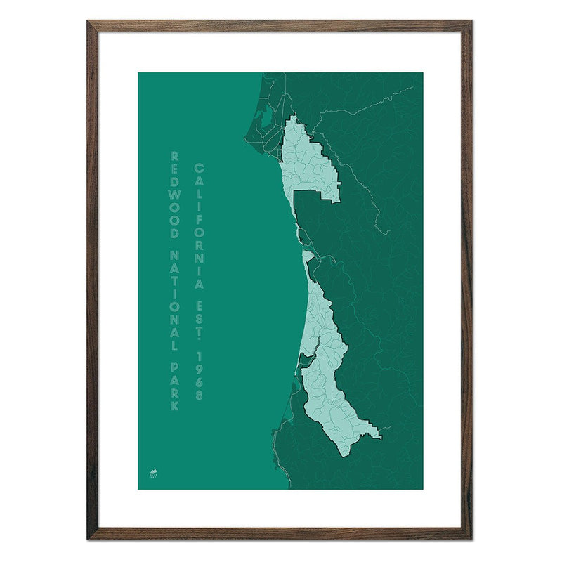 Redwood National Park Map