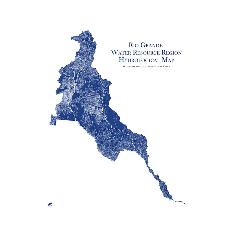 Rio Grande Regional Hydrological Map - Muir Way - Hydrology