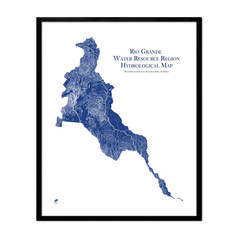 Rio Grande Regional Hydrological Map - Muir Way - Hydrology