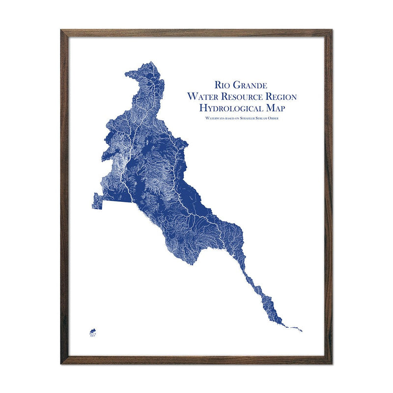 Rio Grande Regional Hydrological Map - Muir Way - Hydrology