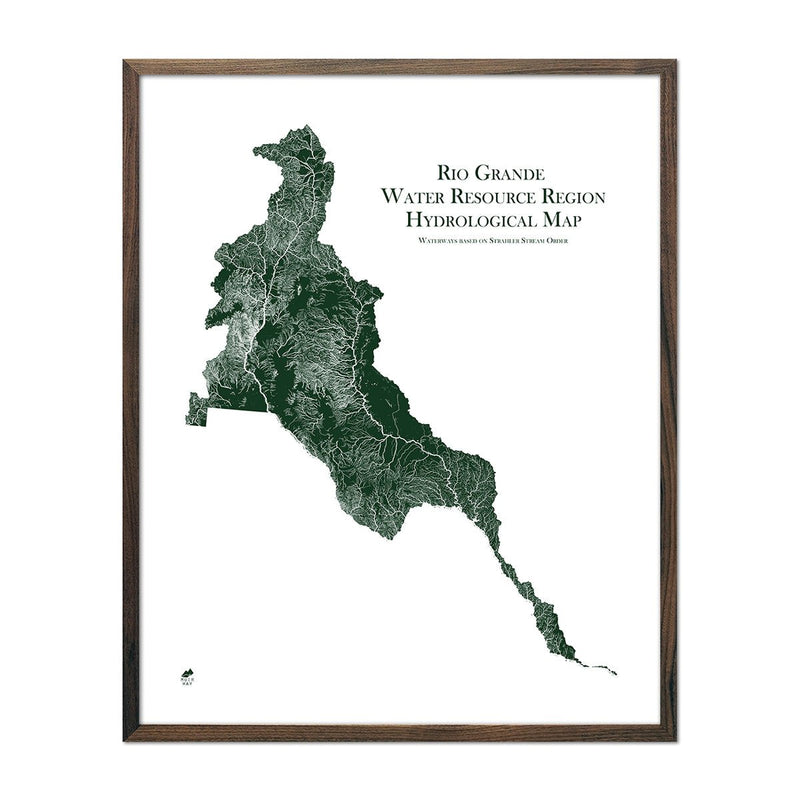 Rio Grande Regional Hydrological Map - Muir Way - Hydrology