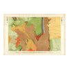 Rocky Mountains 1876 Geological Map
