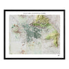 Relief Map of Saguaro National Park