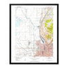 Salt Lake City, UT 1953 USGS Map