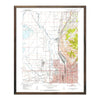 Salt Lake City Map 1953
