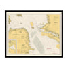 San Francisco Bay Navigational Chart 1941