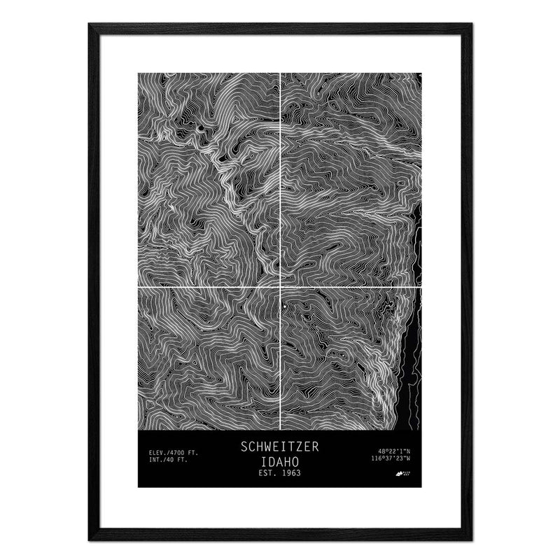Schweitzer, Idaho - Muir Way - TOPO Series