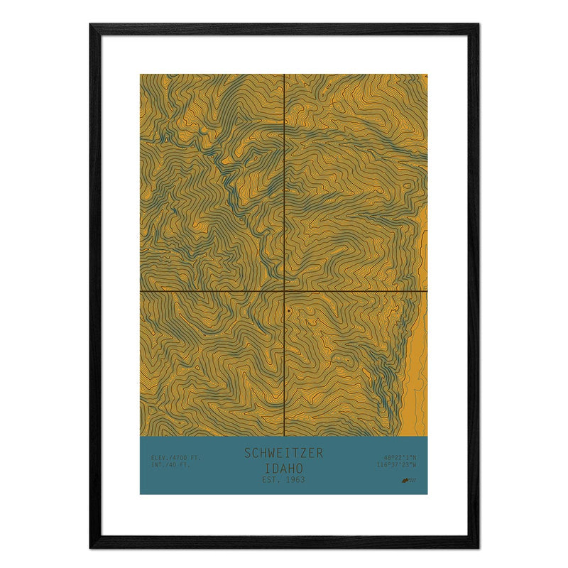 Schweitzer, Idaho - Muir Way - TOPO Series