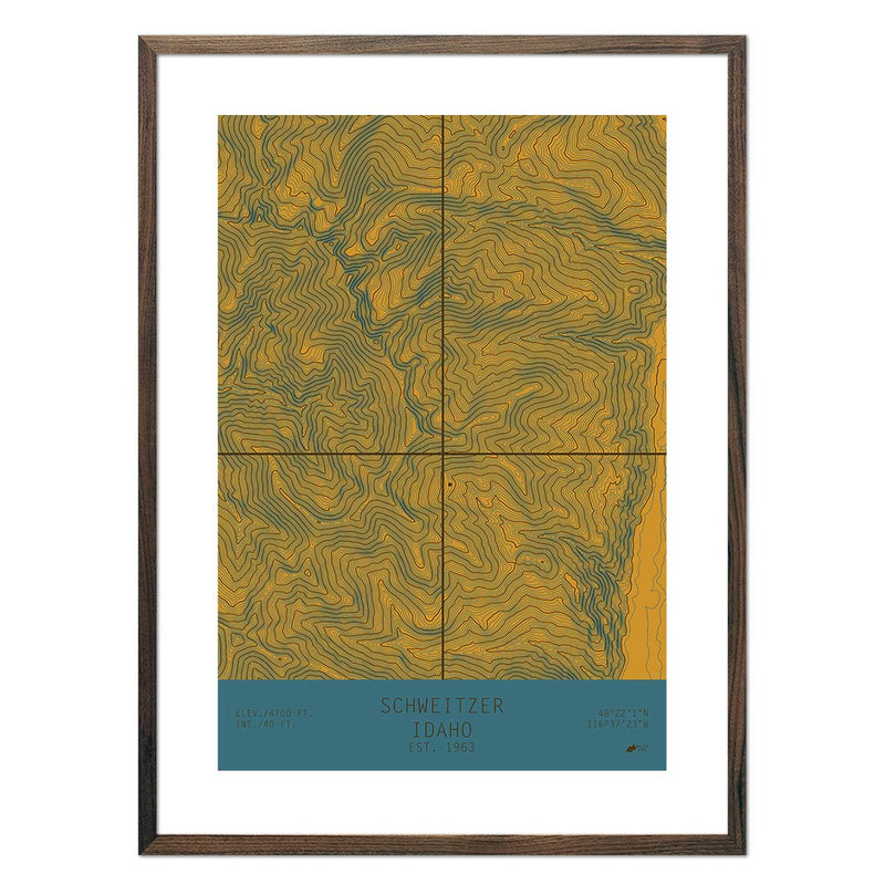 Schweitzer, Idaho - Muir Way - TOPO Series