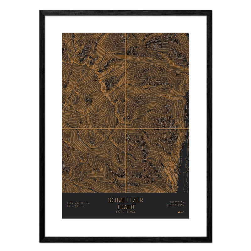 Schweitzer, Idaho - Muir Way - TOPO Series