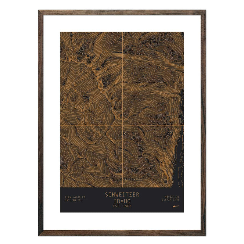 Schweitzer, Idaho - Muir Way - TOPO Series