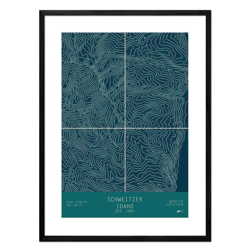 Schweitzer, Idaho - Muir Way - TOPO Series