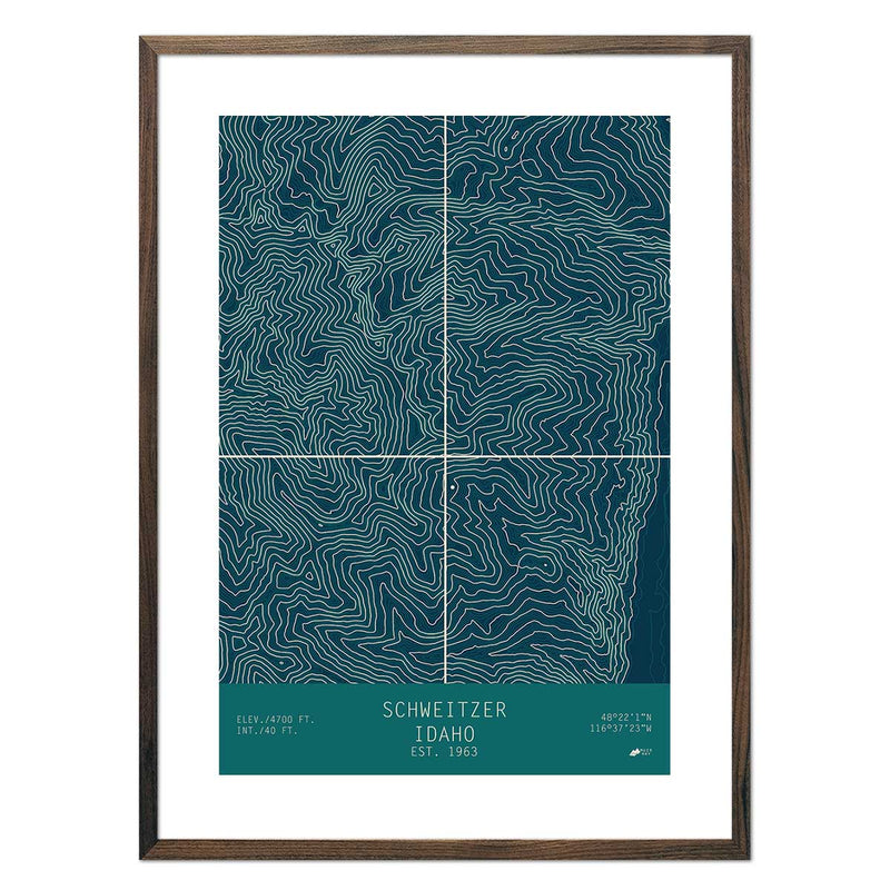 Schweitzer, Idaho - Muir Way - TOPO Series