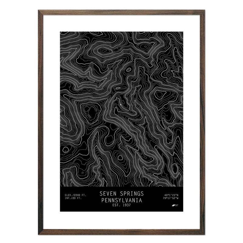 Seven Springs, Pennsylvania - Muir Way - TOPO Series