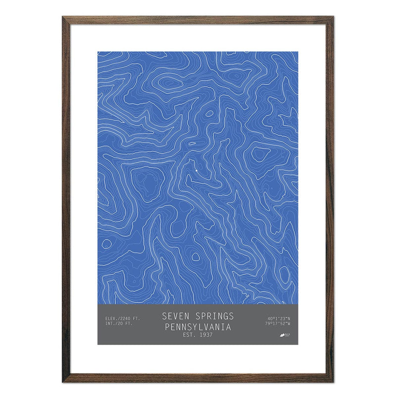 Seven Springs, Pennsylvania - Muir Way - TOPO Series