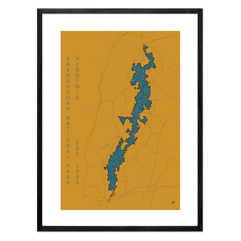 Shenandoah National Park Map - Muir Way - National Park