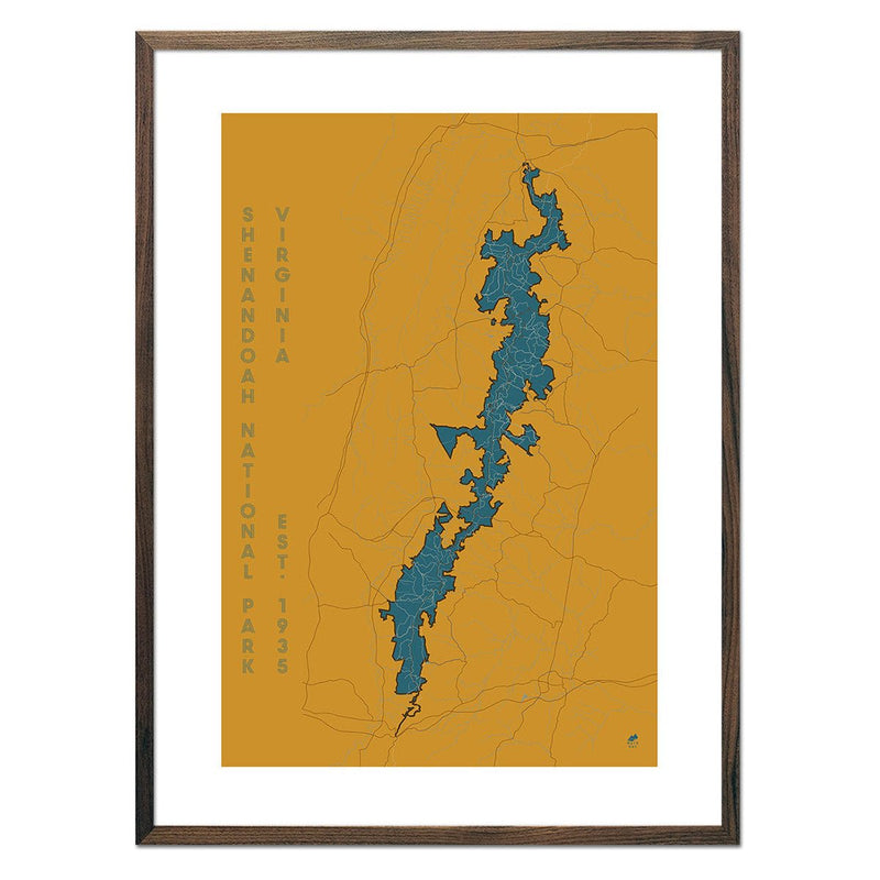 Shenandoah National Park Map - Muir Way - National Park