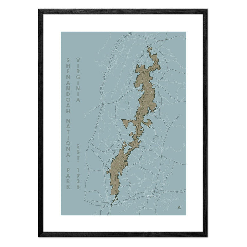 Shenandoah National Park Map - Muir Way - National Park