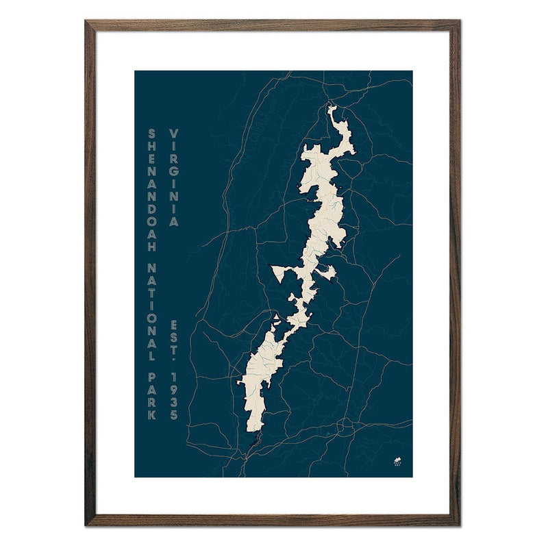 Shenandoah National Park Map - Muir Way - National Park