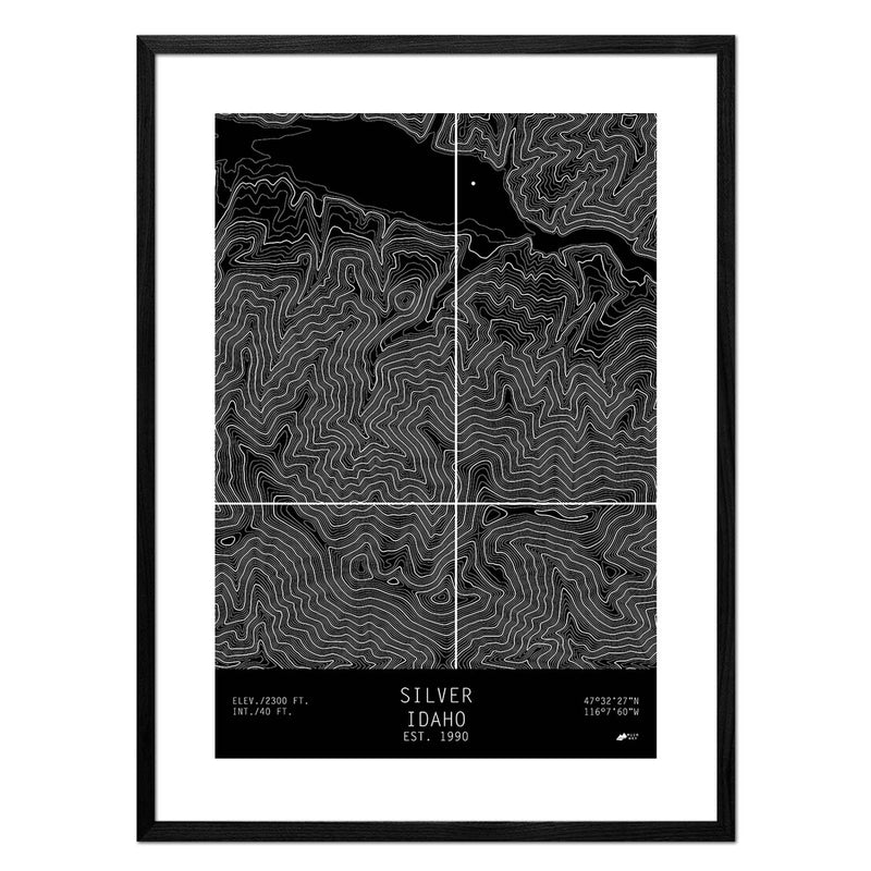 Silver, Idaho - Muir Way - TOPO Series