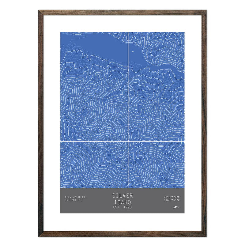 Silver, Idaho - Muir Way - TOPO Series