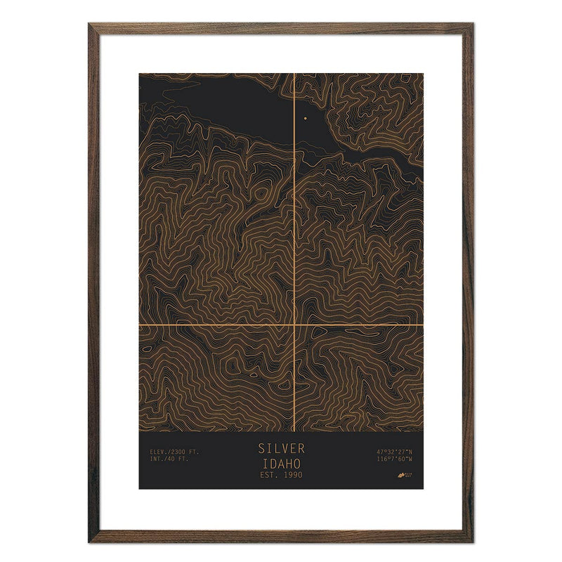 Silver, Idaho - Muir Way - TOPO Series