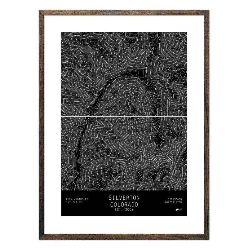 Silverton, Colorado - Muir Way - TOPO Series