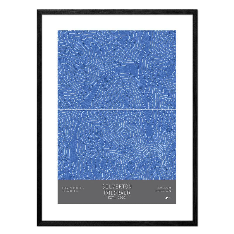 Silverton, Colorado - Muir Way - TOPO Series