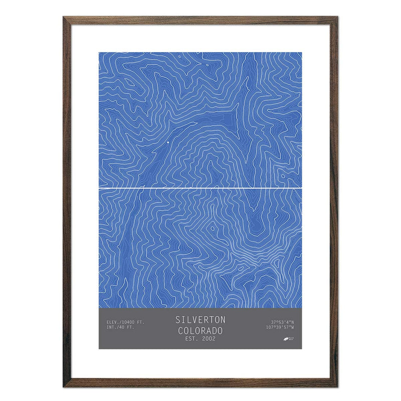 Silverton, Colorado - Muir Way - TOPO Series