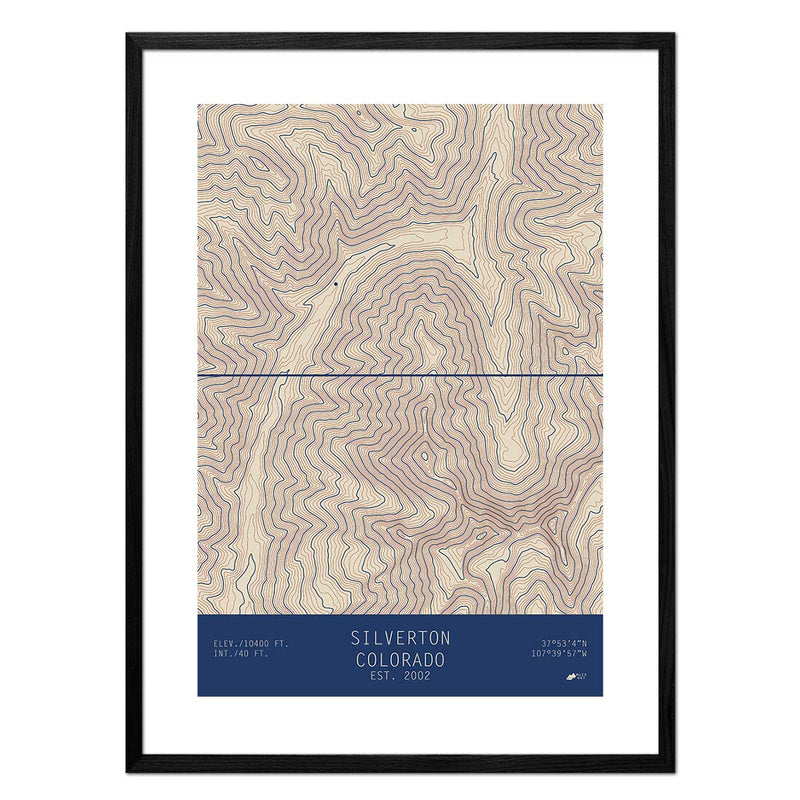 Silverton, Colorado - Muir Way - TOPO Series