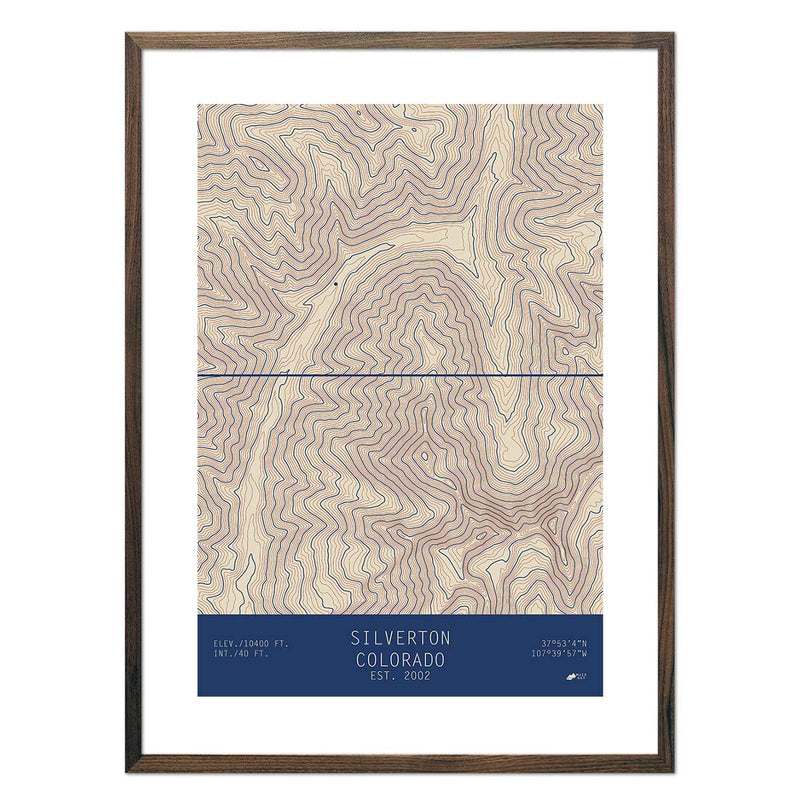 Silverton, Colorado - Muir Way - TOPO Series