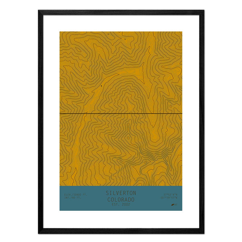 Silverton, Colorado - Muir Way - TOPO Series