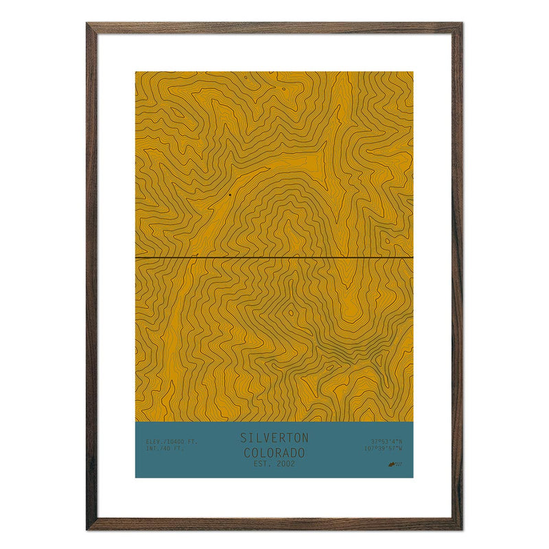 Silverton, Colorado - Muir Way - TOPO Series