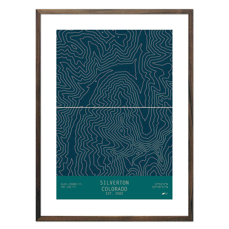 Silverton, Colorado - Muir Way - TOPO Series
