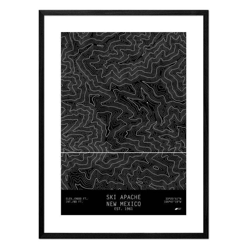 Ski Apache, New Mexico - Muir Way - TOPO Series
