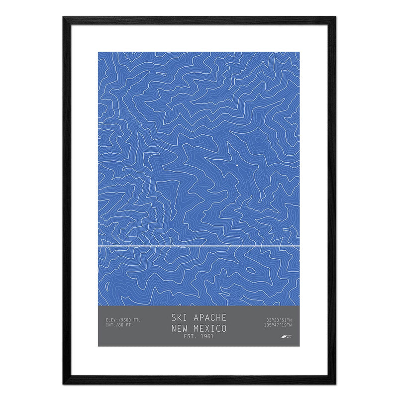 Ski Apache, New Mexico - Muir Way - TOPO Series