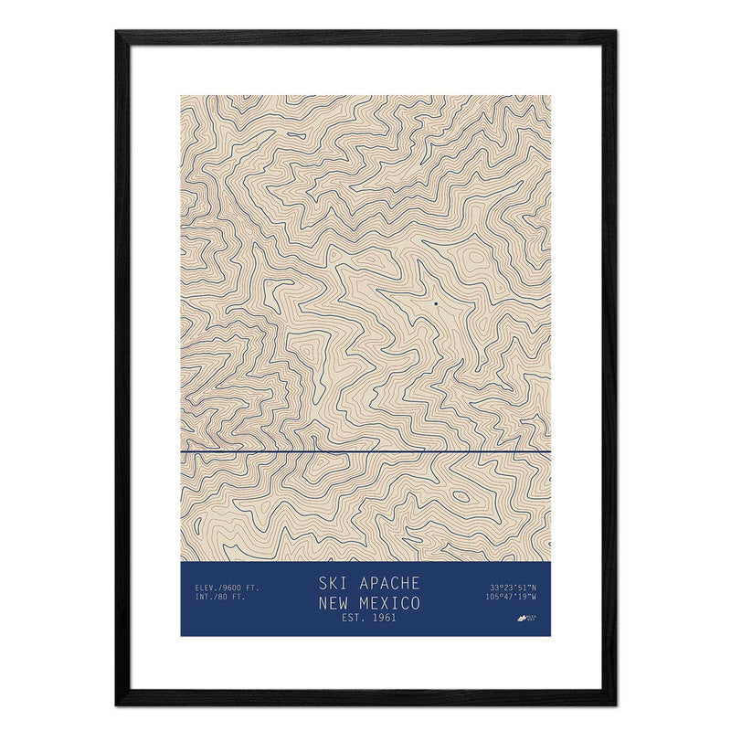 Ski Apache, New Mexico - Muir Way - TOPO Series