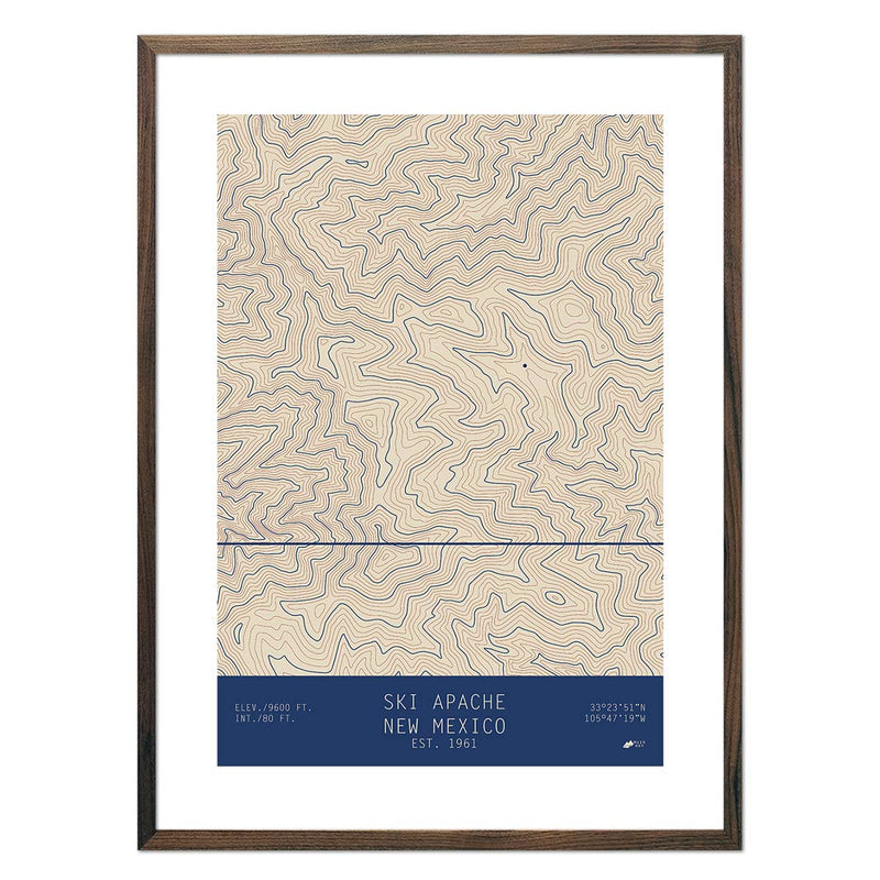 Ski Apache, New Mexico - Muir Way - TOPO Series
