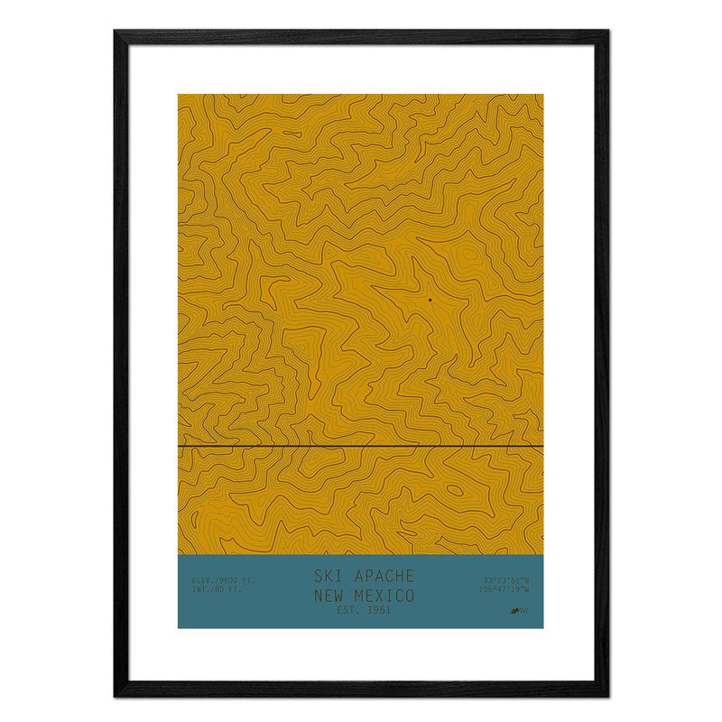 Ski Apache, New Mexico - Muir Way - TOPO Series