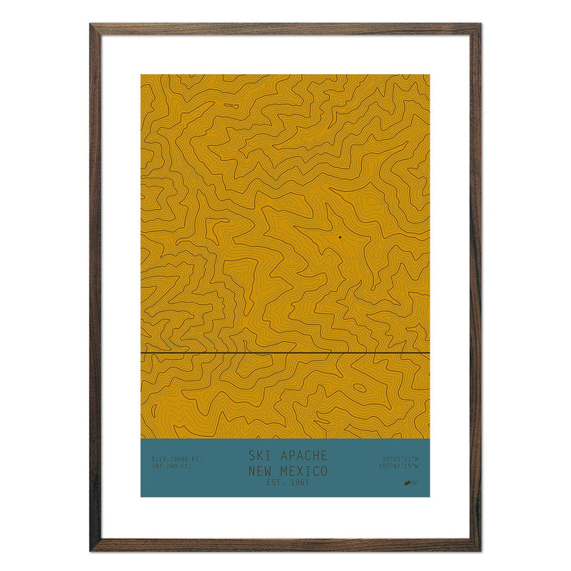 Ski Apache, New Mexico - Muir Way - TOPO Series