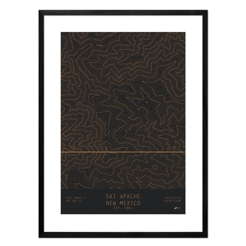 Ski Apache, New Mexico - Muir Way - TOPO Series