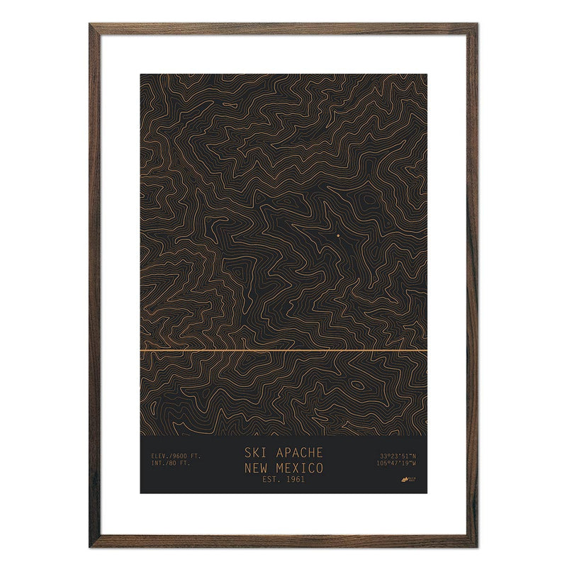 Ski Apache, New Mexico - Muir Way - TOPO Series