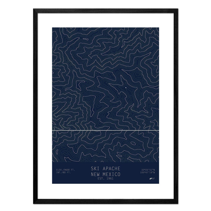 Ski Apache, New Mexico - Muir Way - TOPO Series