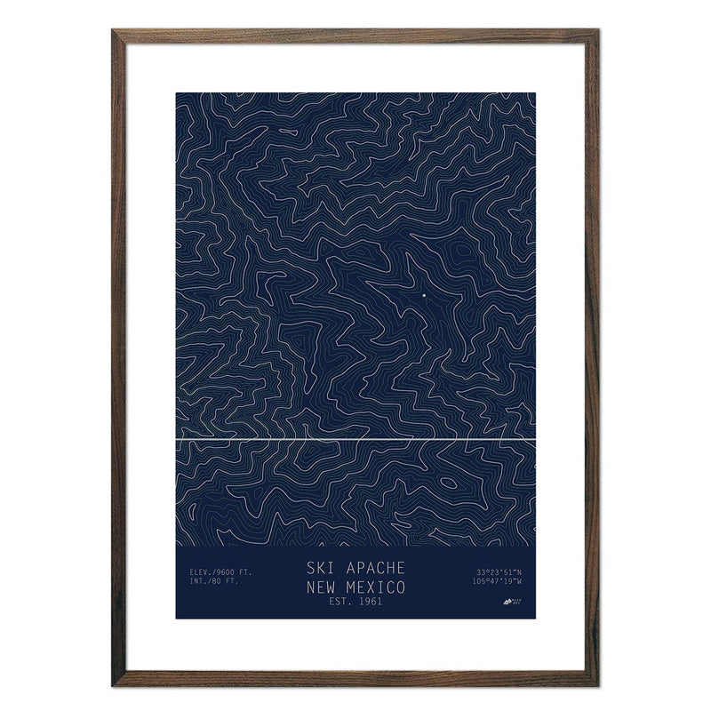 Ski Apache, New Mexico - Muir Way - TOPO Series