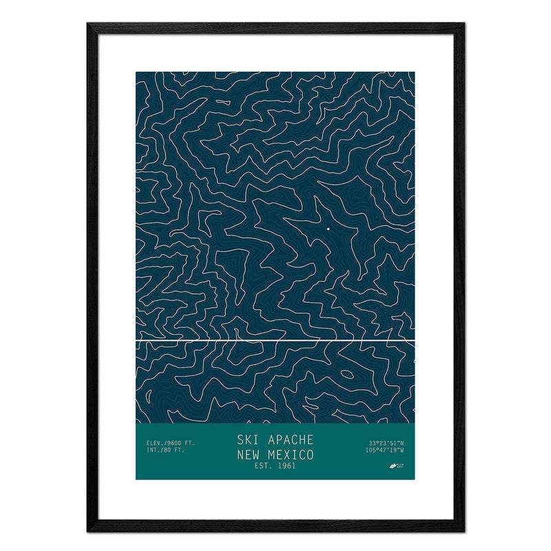 Ski Apache, New Mexico - Muir Way - TOPO Series