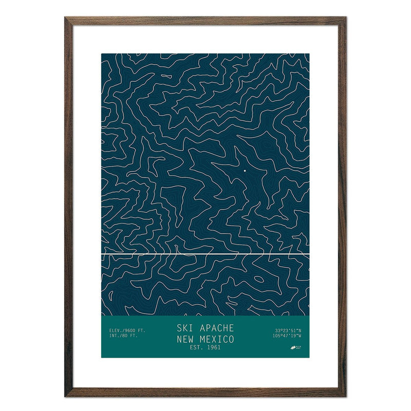 Ski Apache, New Mexico - Muir Way - TOPO Series