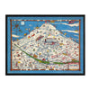 Skisterical Map of Mt Hood Recreational Area 1939