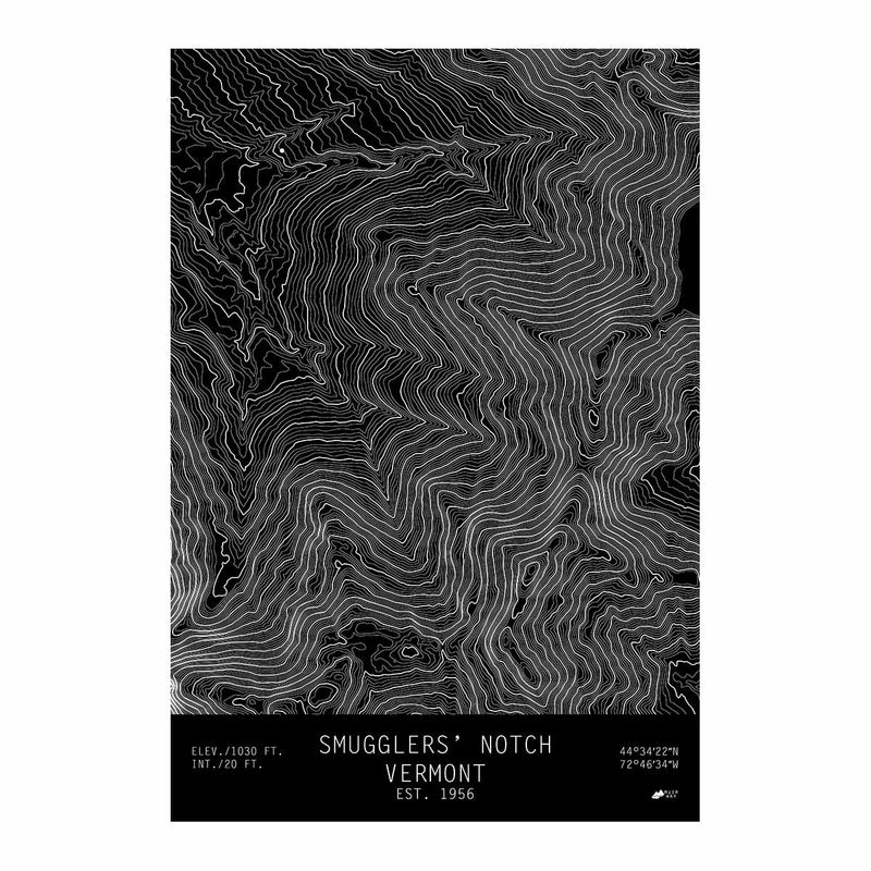Smugglers Notch, Vermont - Muir Way - TOPO Series
