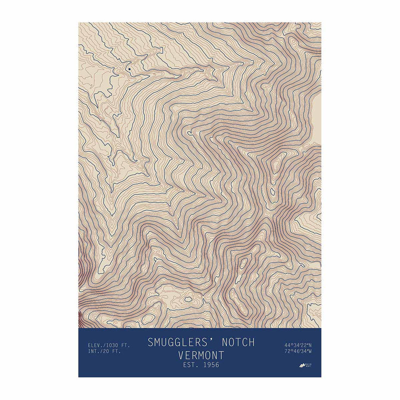 Smugglers Notch, Vermont - Muir Way - TOPO Series