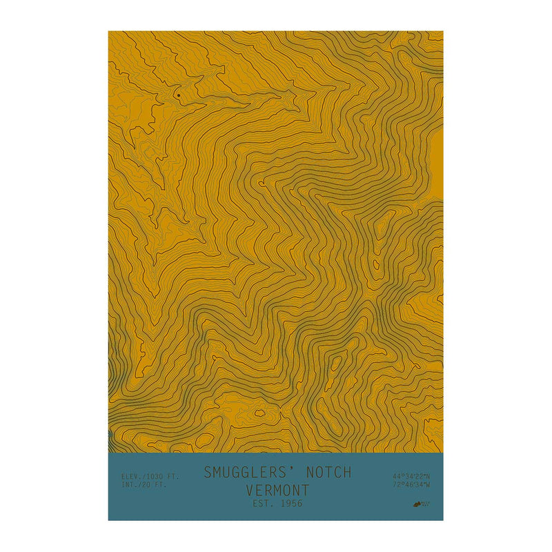 Smugglers Notch, Vermont - Muir Way - TOPO Series